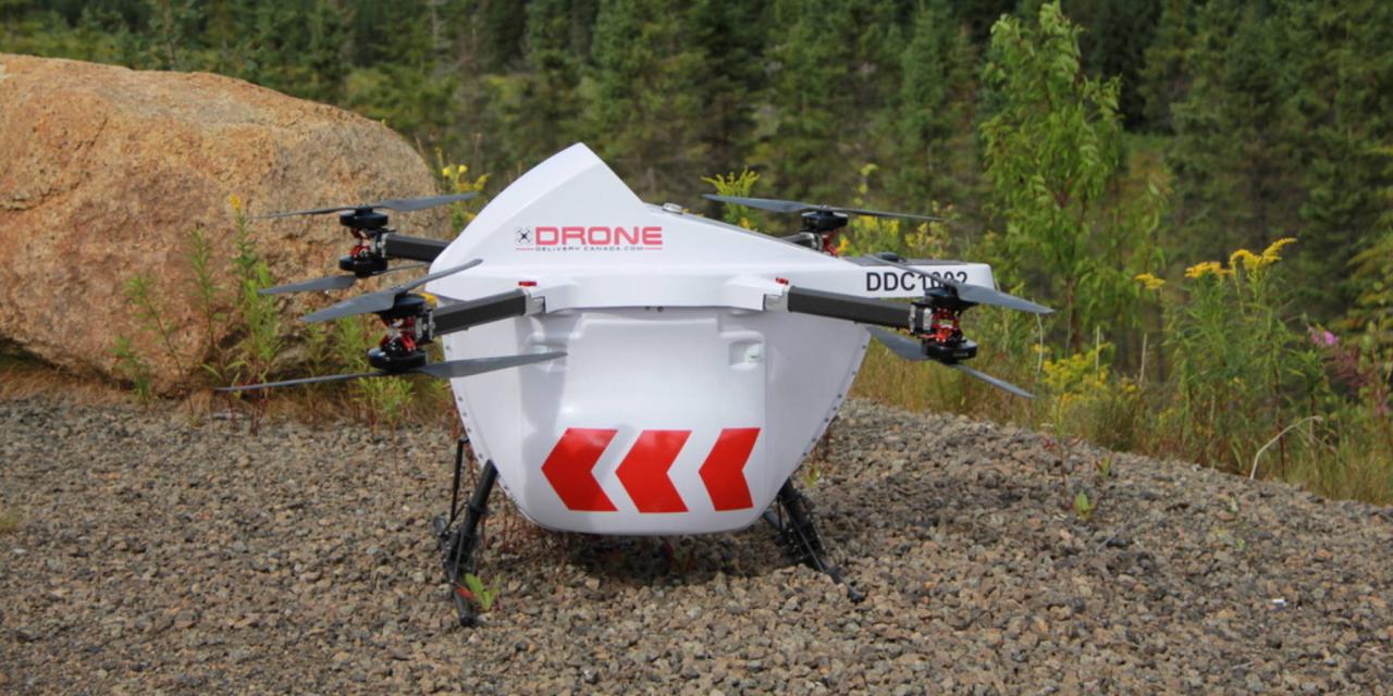 Drone delivery canada stock